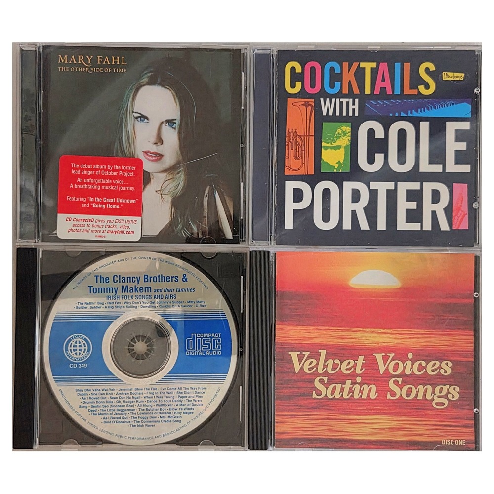 Mary Fahl Other Side Of Time CD Lot Irish Folk Jazz Velvet Voices 4 Disc Set